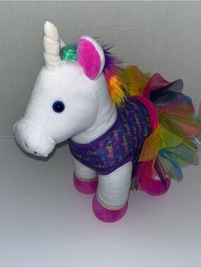 Build-A-Bear Rainbow Hair Unicorn